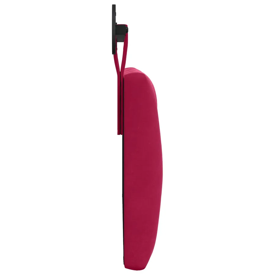 Tête de lit suspendue Avec lumière LED Bordeaux Velours - 6
