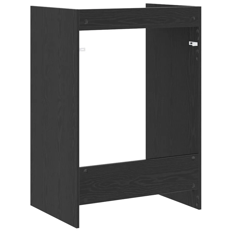 Armoire pour machine à laver Chêne noir 67,5 x 48 x 97 cm - 7