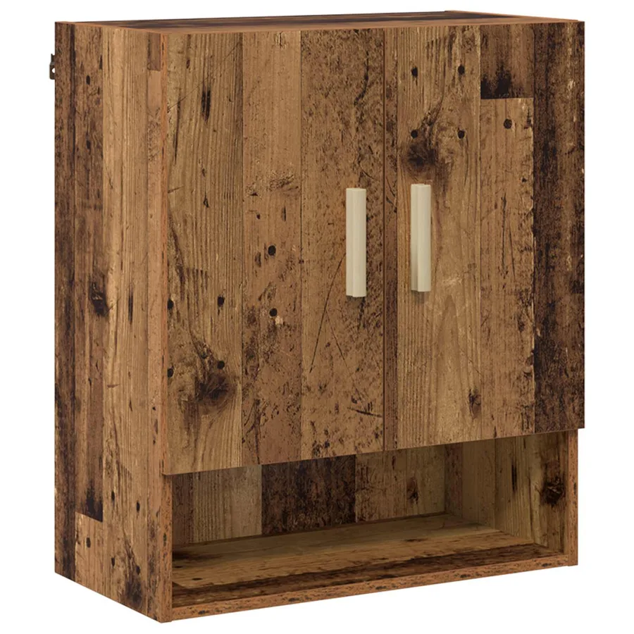 Meuble mural Bois ancien 60 x 31 x 70 cm Bois d'ingénierie - 2