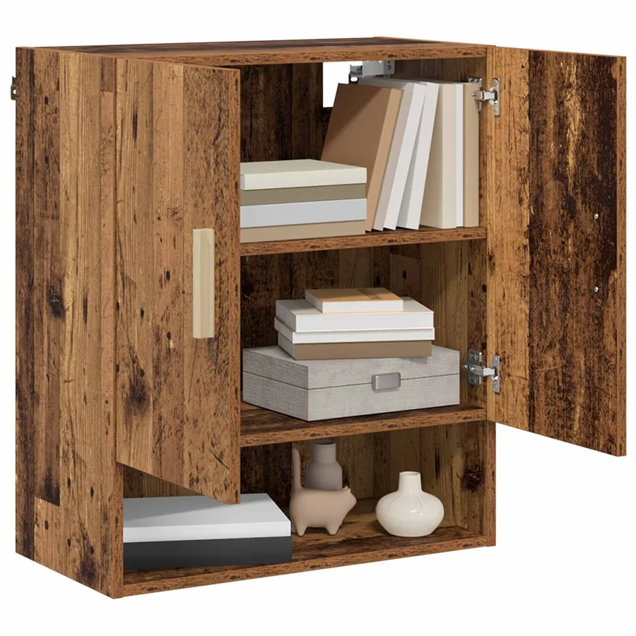 Meuble mural Bois ancien 60 x 31 x 70 cm Bois d'ingénierie - 3
