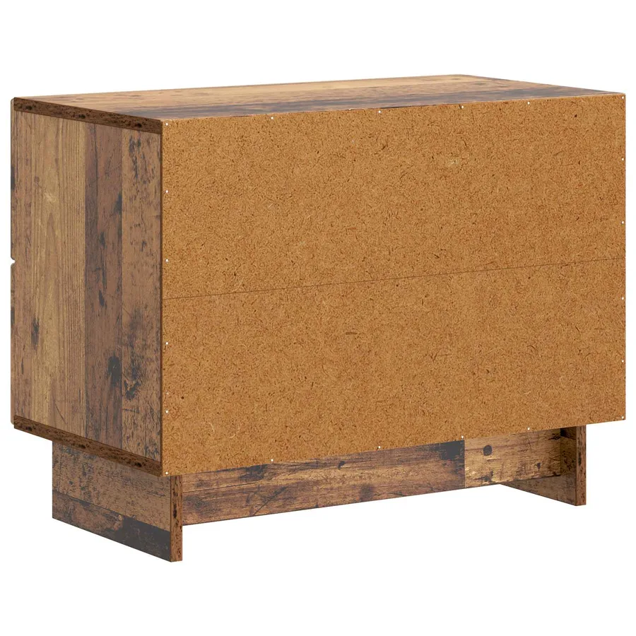 Cabinet de chevet avec tiroir Bois ancien 62 x 34,5 x 47,5 cm - 7