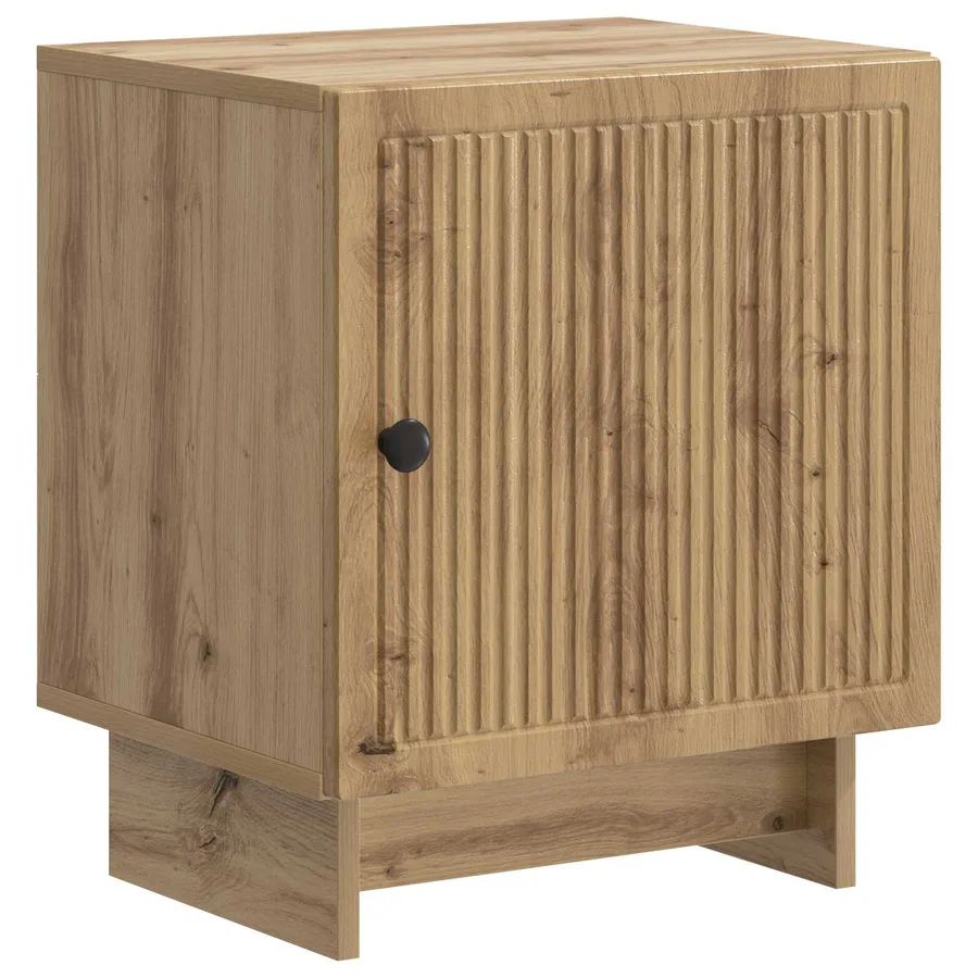 Cabinet de chevet 2 pc Chêne artisanal 43 x 34,5 x 50 cm - 5