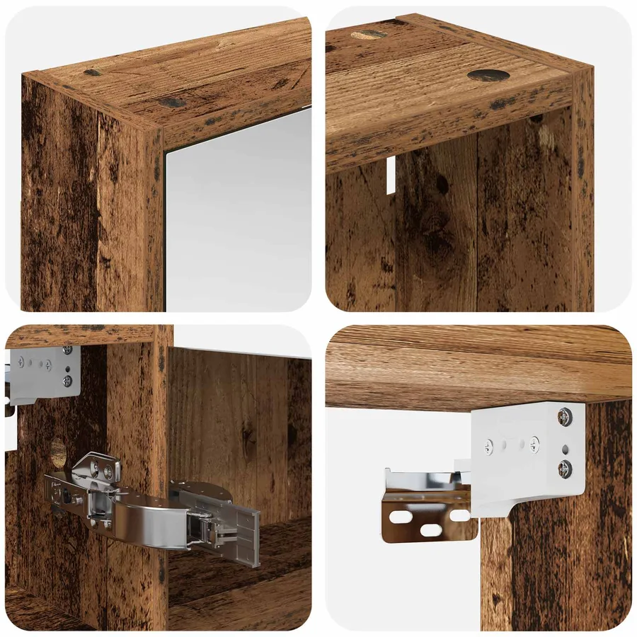 Ensemble de Meubles de Salle de Bain 3 pcs 116 x 16 x 62,5 cm - 10