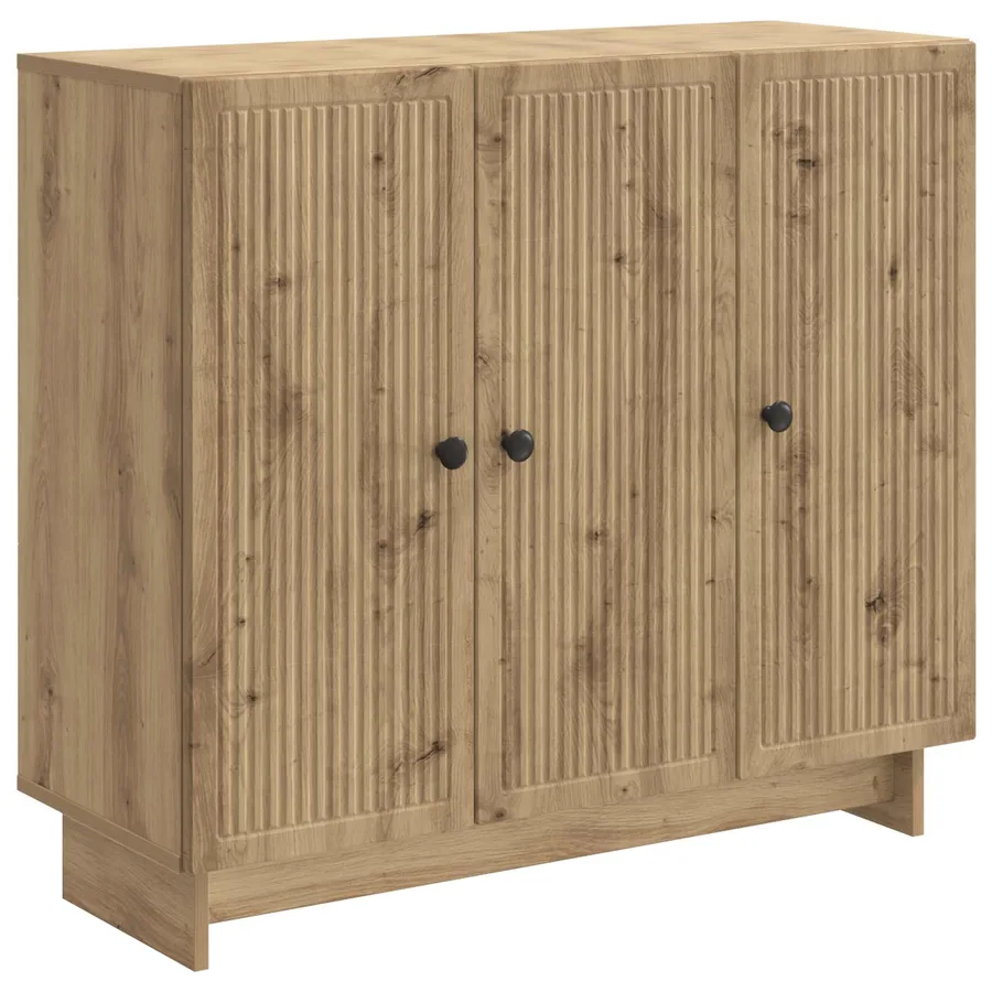Buffet Chêne artisanal 89 x 34,5 x 80 cm Bois d'ingénierie - 2