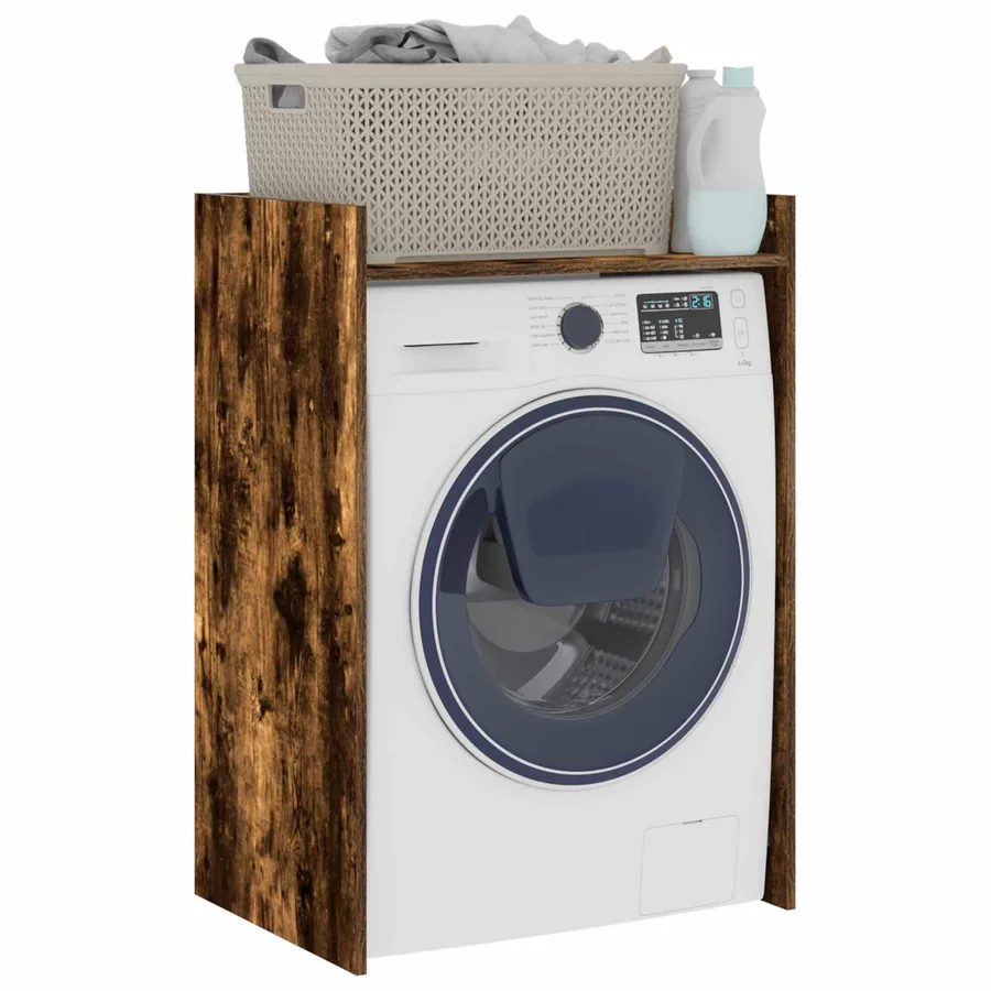 Armoire pour machine à laver Chêne fumé 67,5 x 48 x 97 cm - 3