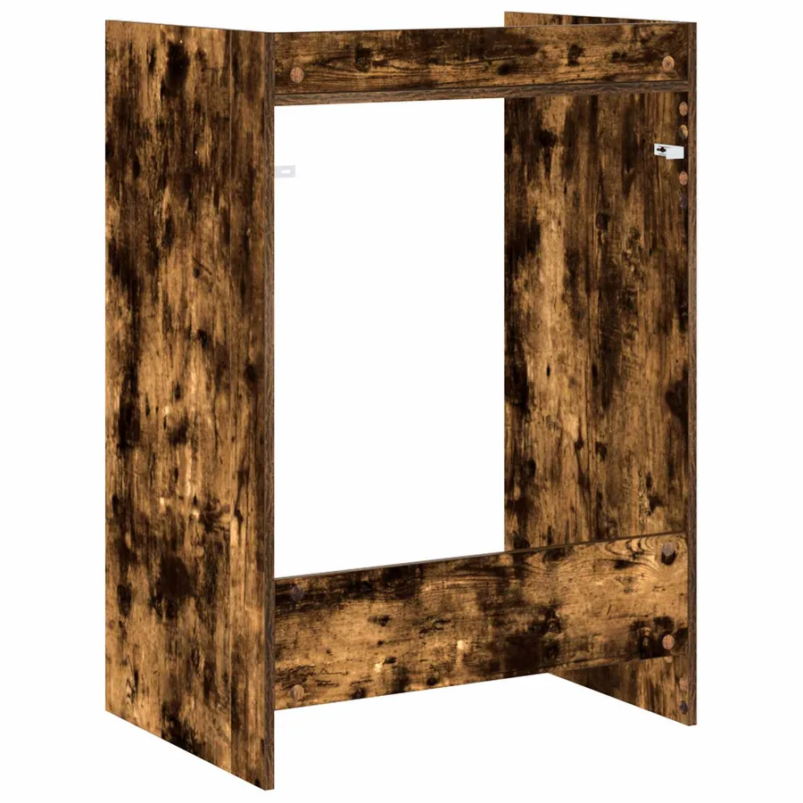 Armoire pour machine à laver Chêne fumé 67,5 x 48 x 97 cm - 7
