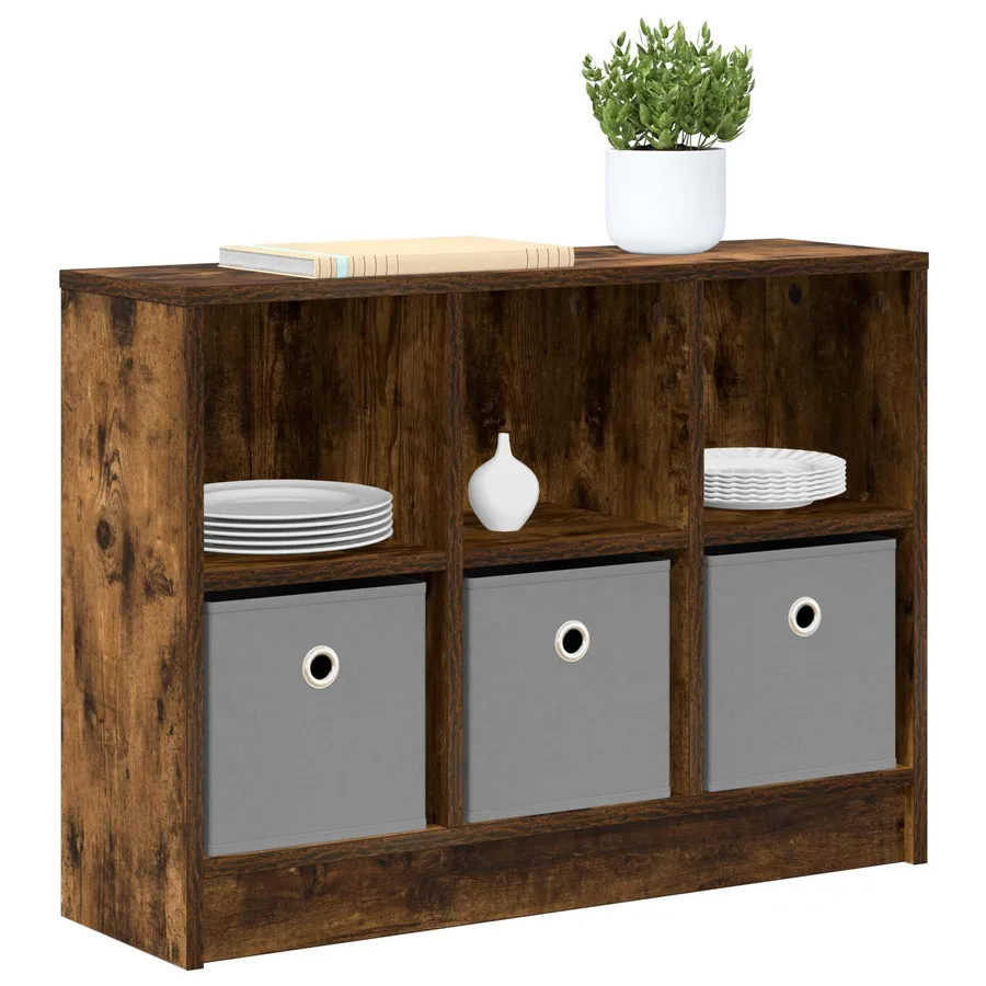 Buffet avec tiroir Chêne fumé 73,5 x 22,5 x 53,5 cm - 3
