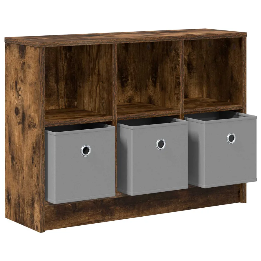 Buffet avec tiroir Chêne fumé 73,5 x 22,5 x 53,5 cm - 5