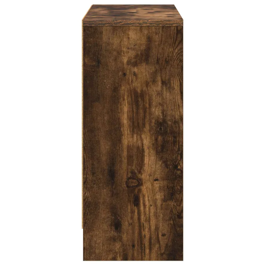 Buffet avec tiroir Chêne fumé 73,5 x 22,5 x 53,5 cm - 7