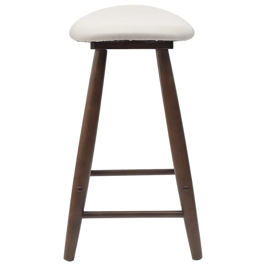 Chaises de salle à manger 2 pcs Marron Clair 46 x 37 x 63 cm - 6