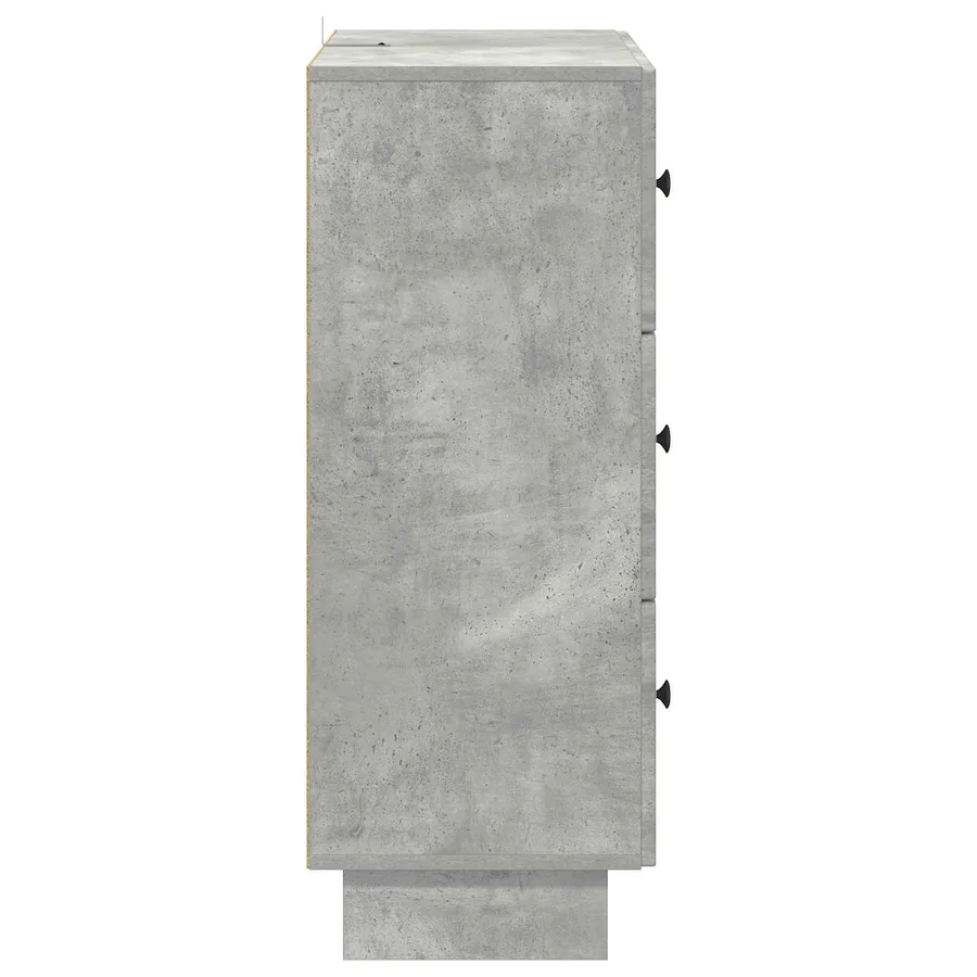 Armoire à tiroirs Gris béton 66 x 34,5 x 90 cm - 7