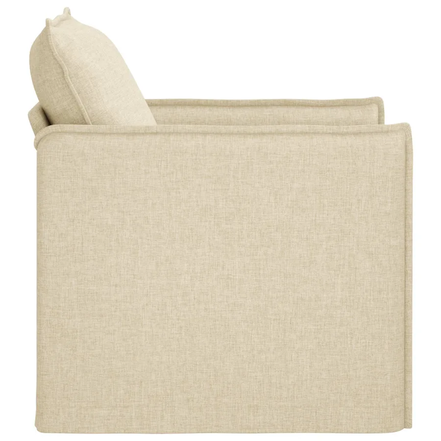 Canapé Crème 75 x 82 x 85 cm tissu - 5