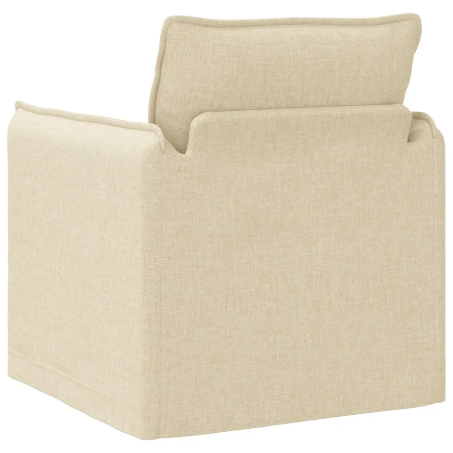 Canapé Crème 75 x 82 x 85 cm tissu - 6