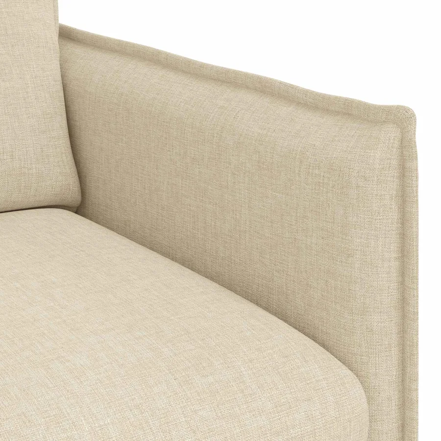 Canapé Crème 75 x 82 x 85 cm tissu - 7