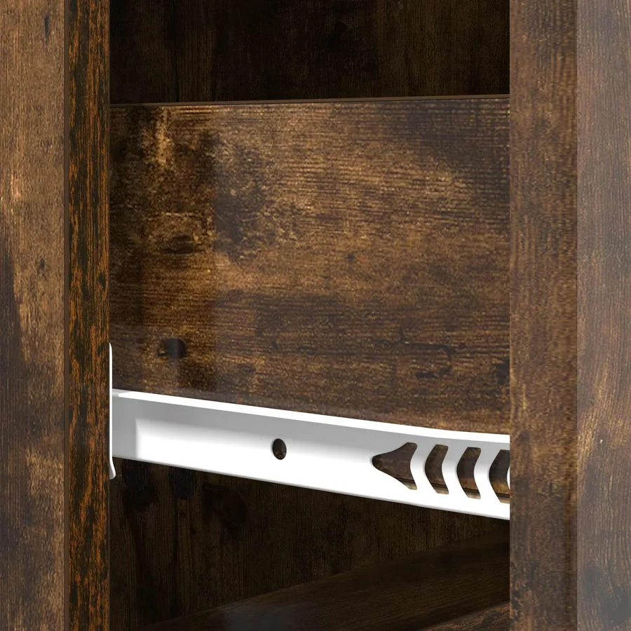 Armoire à tiroirs Chêne fumé 33 x 34,5 x 90 cm - 10
