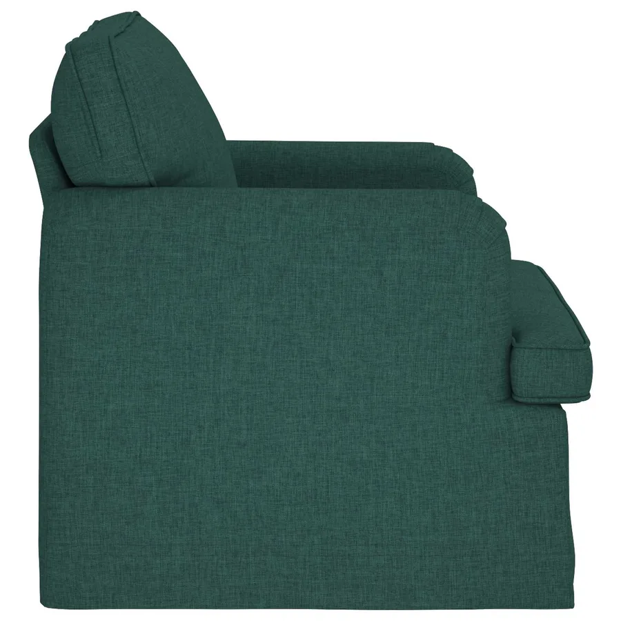 Canapé Vert foncé 84 x 80 x 85 cm tissu - 5