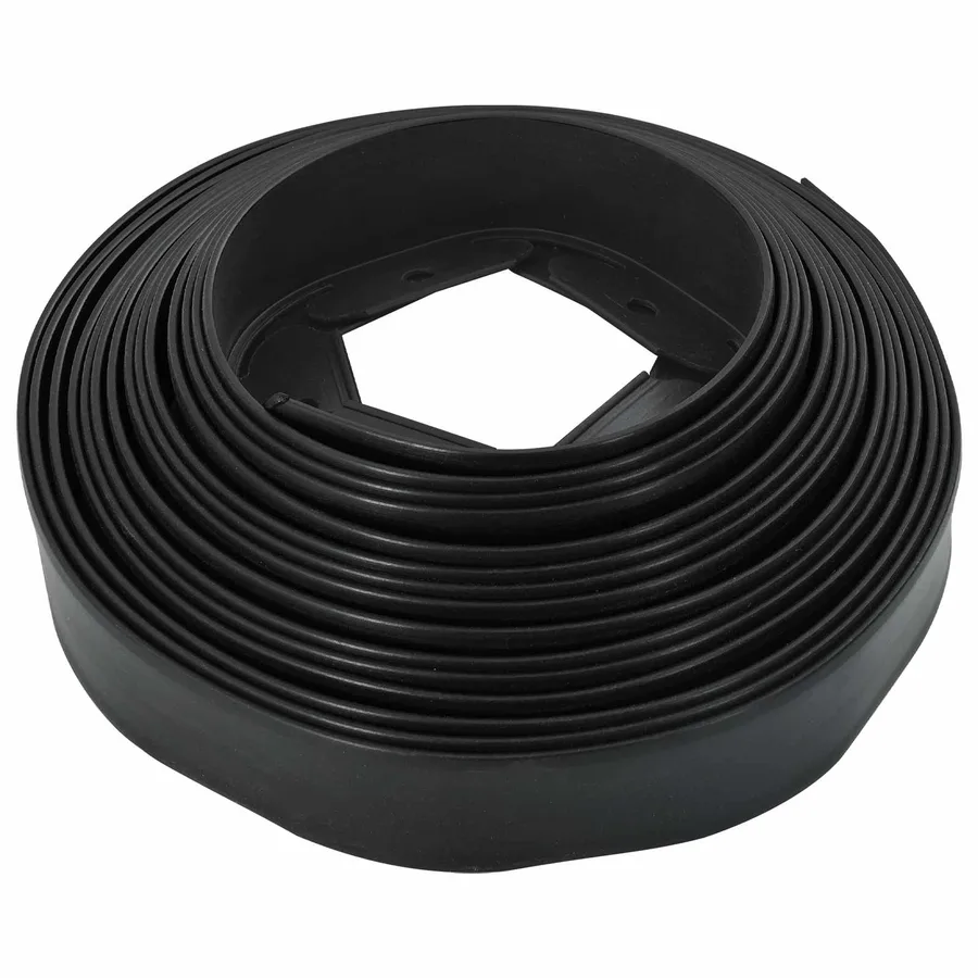 Bordures de pelouse Noir 3000 x 4 x 5 cm Plastique - 2