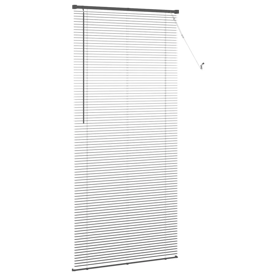 Store Vénitien Gris Argenté 213 x 70 cm 25 mm PVC - 5