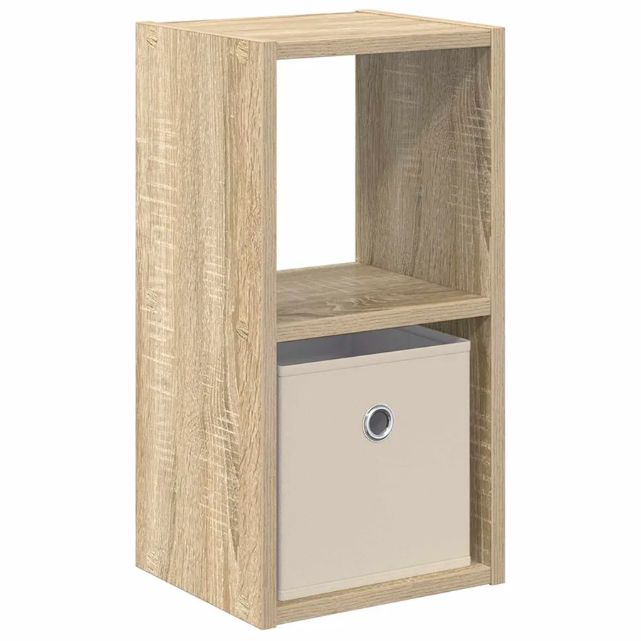 Table de chevet avec tiroir Chêne Sonoma 25,5 x 22 x 49,5 cm - 2