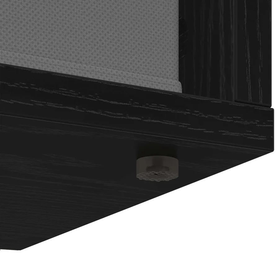 Basboard avec tiroir Chêne noir 72 x 22,5 x 38 cm - 11
