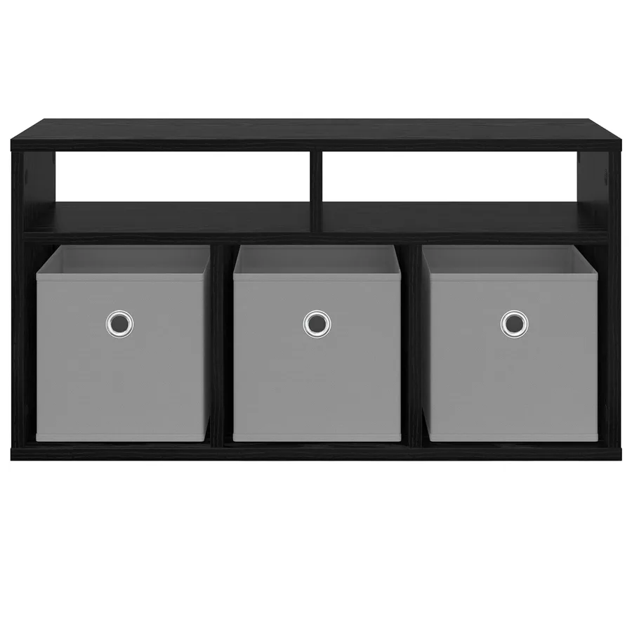 Basboard avec tiroir Chêne noir 72 x 22,5 x 38 cm - 6