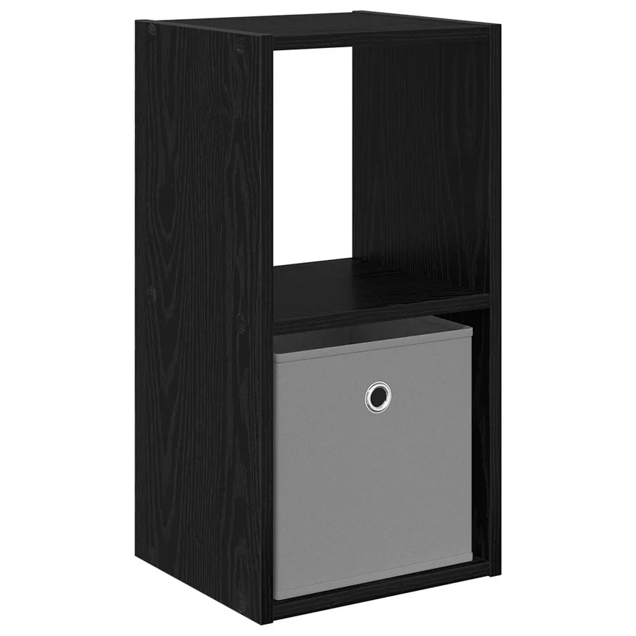 Table de chevet avec tiroir Chêne noir 30,5 x 27 x 59,5 cm - 2