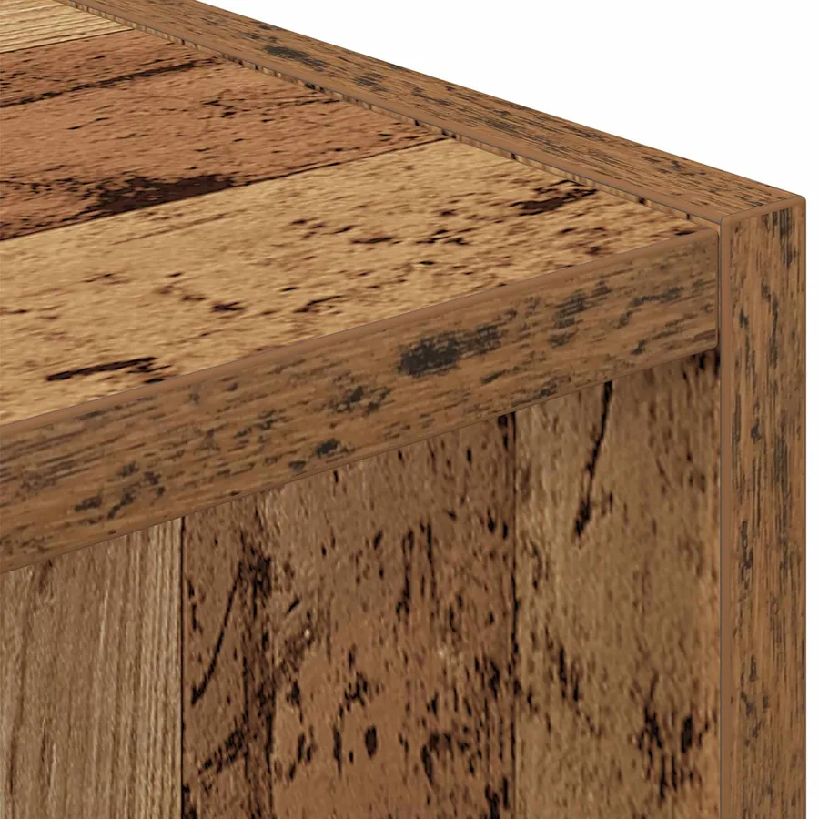 Table de chevet 2 pcs Bois ancien 25,5 x 22 x 49,5 cm - 9