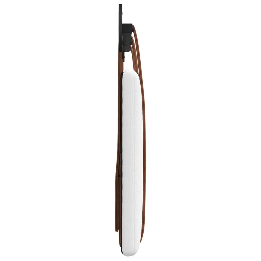 Tête de lit suspendue Blanc PU antique - 6