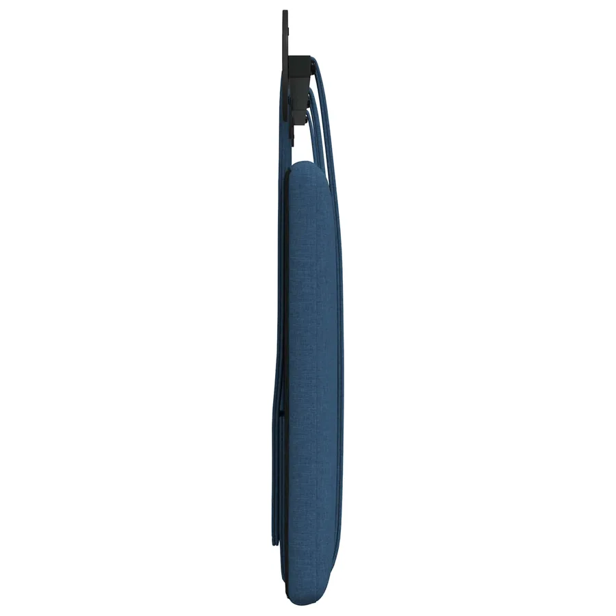 Tête de lit suspendue Bleu Tissu - 6