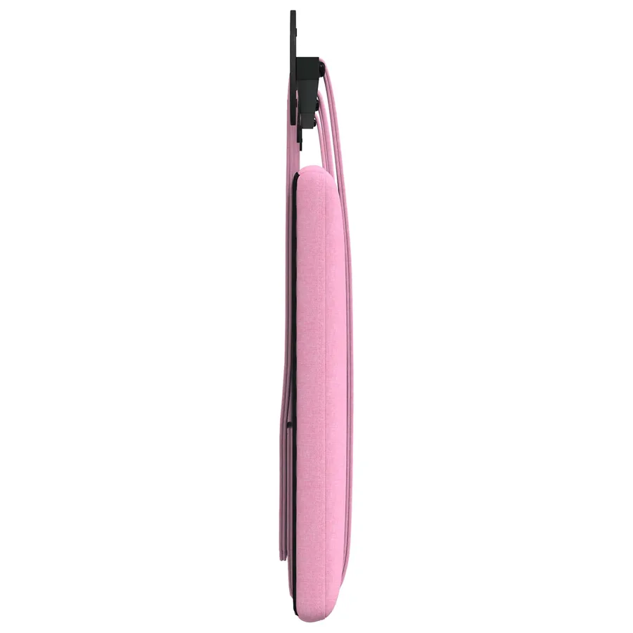 Tête de lit suspendue Rose Tissu - 6