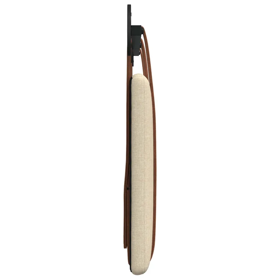 Tête de lit suspendue Crème PU antique - 6