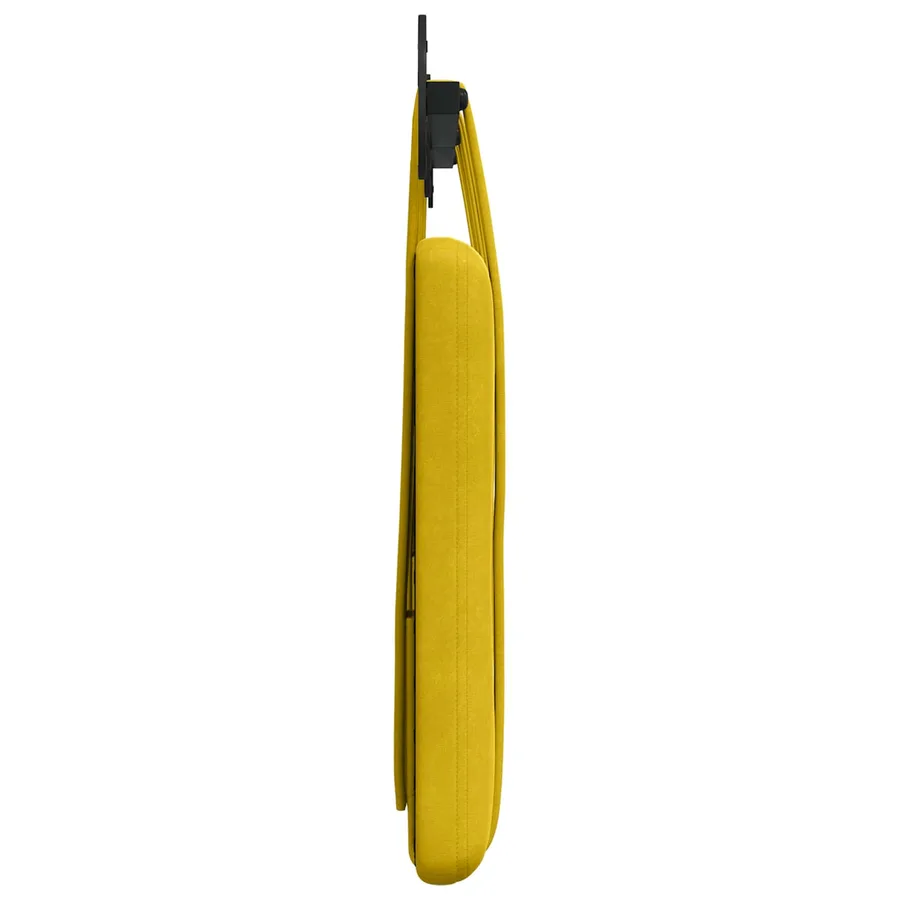 Tête de lit suspendue Jaune Velours - 6
