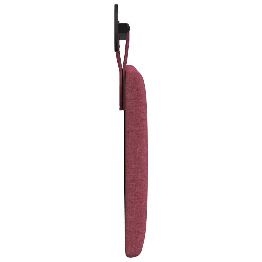 Tête de lit suspendue Bordeaux Tissu - 6