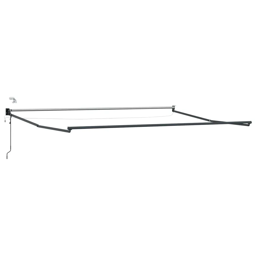 Cadre de store rétractable électrique Anthracite 4,5 × 3 m - 2