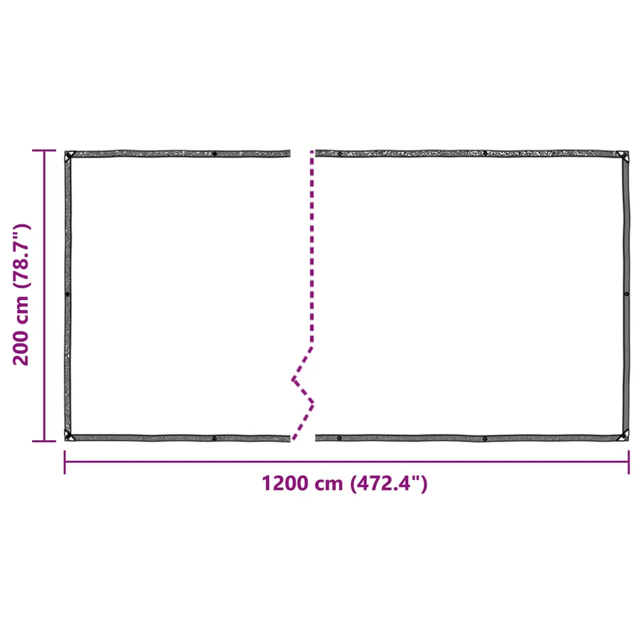 Couverture pour plantes Transparent 2 x 12 m PE - 10