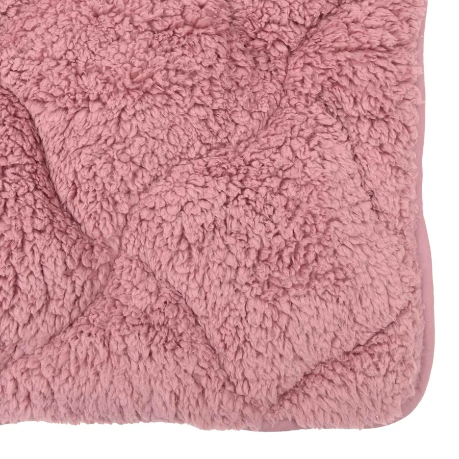 Duvet d'été simple Matelassé Rose 200 x 220 cm - 7