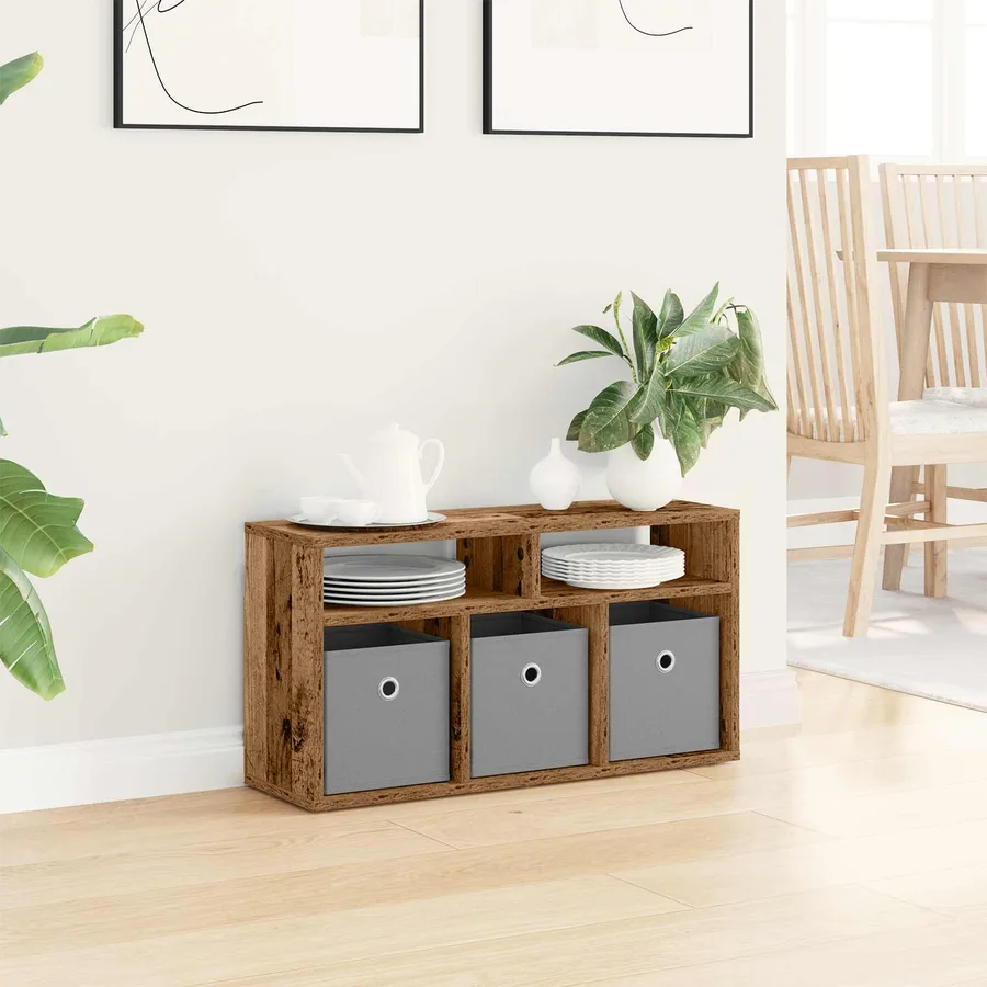 Basboard avec tiroir Bois ancien 72 x 22,5 x 38 cm - 4