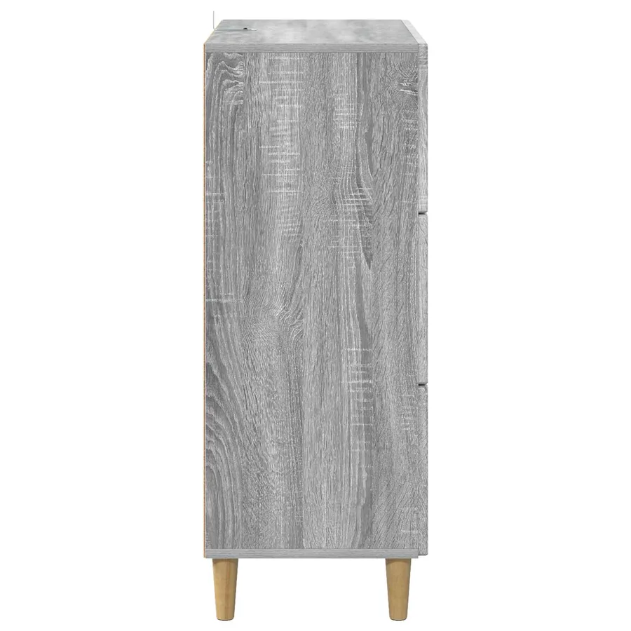 Armoire à tiroirs Sonoma gris 66 x 34,5 x 90 cm - 7