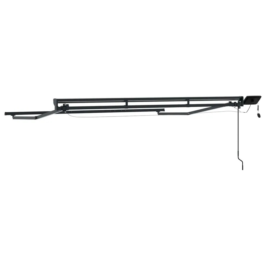Cadre de store manuel avec LEDs Anthracite 3,5 x 2,5 m - 7