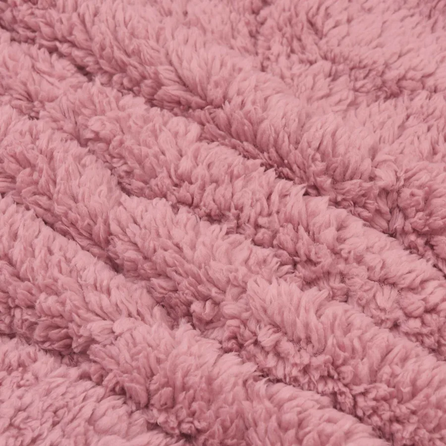 Duvet d'été simple Matelassé Rose 135 x 200 cm - 6