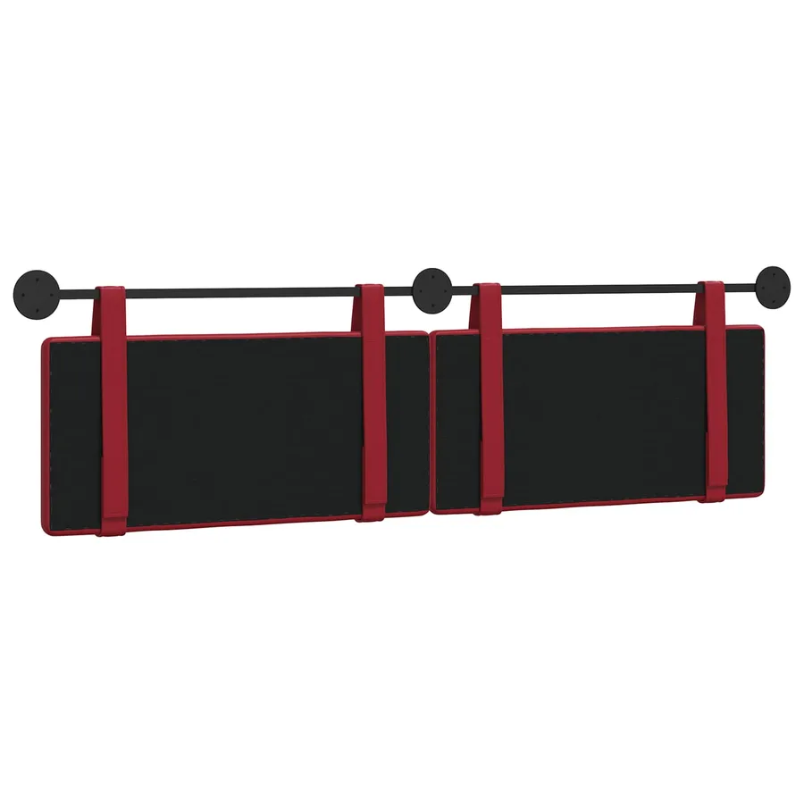 Tête de lit suspendue Bordeaux Simili cuir - 7