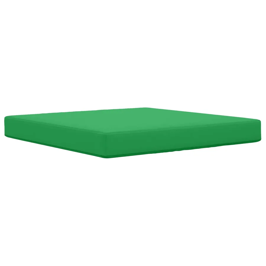 Coussin de canapé d'extérieur Vert 80 x 80 x 8 cm Polyester - 2