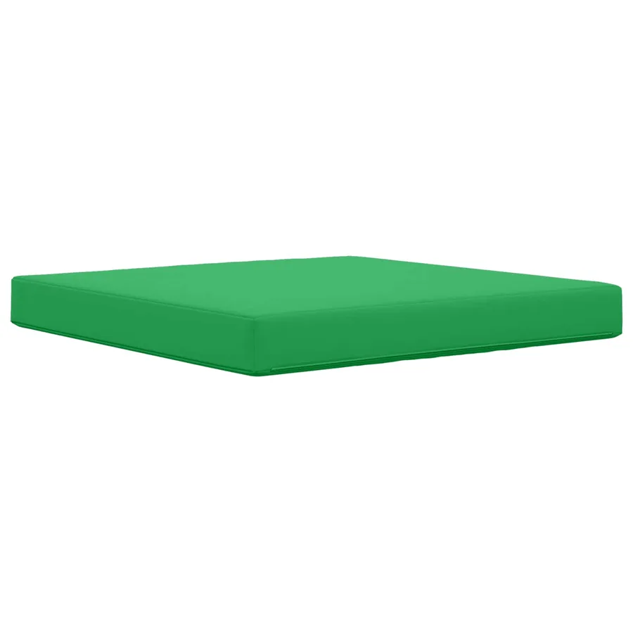 Coussin de canapé d'extérieur Vert 80 x 80 x 8 cm Polyester - 5