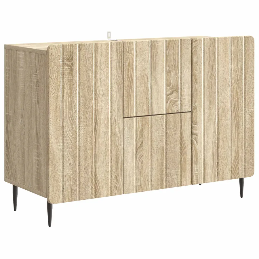 Buffet Chêne Sonoma 89 x 34,5 x 62 cm Bois d'ingénierie - 2