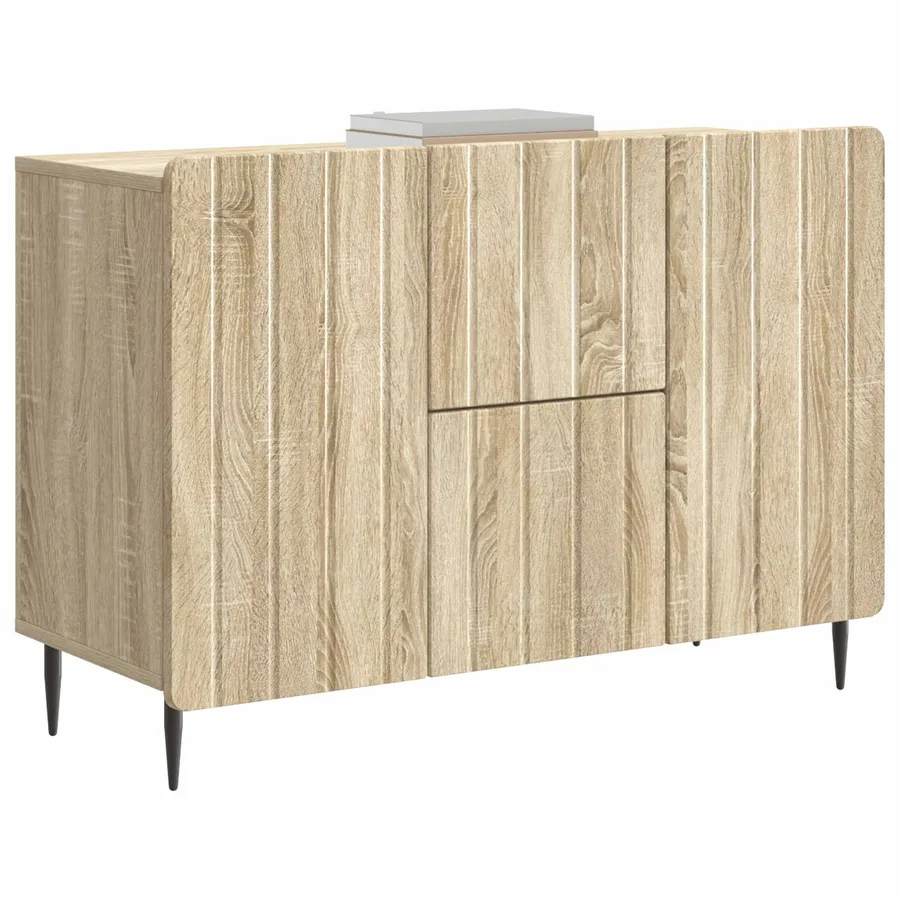 Buffet Chêne Sonoma 89 x 34,5 x 62 cm Bois d'ingénierie - 3