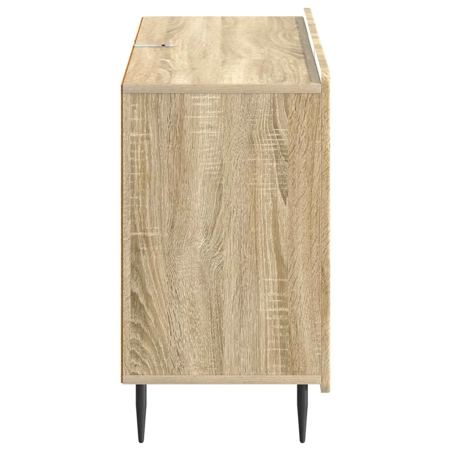 Buffet Chêne Sonoma 89 x 34,5 x 62 cm Bois d'ingénierie - 7