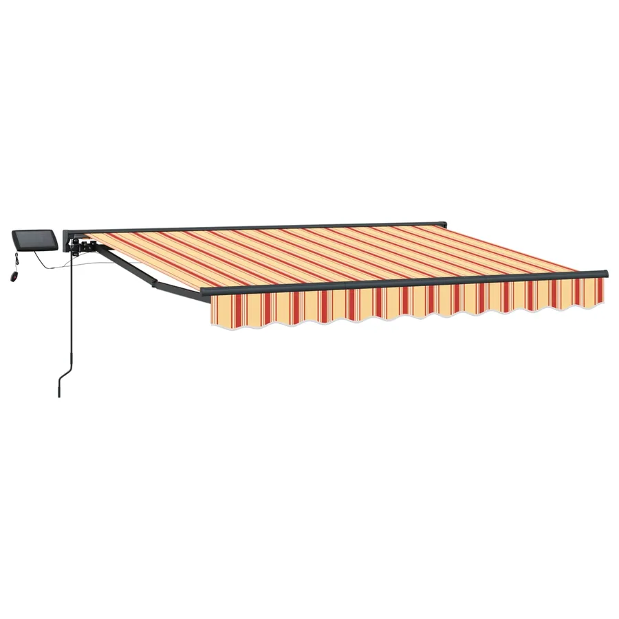 Cadre de store manuel avec LEDs 3,5 x 2 m - 2