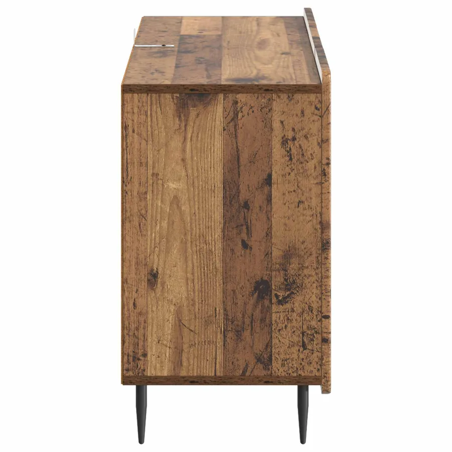 Buffet Bois ancien 89 x 34,5 x 62 cm Bois d'ingénierie - 7