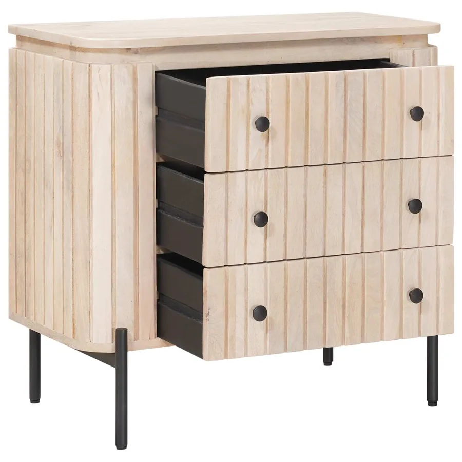 Armoire à tiroirs avec tiroir 70 x 30 x 65 cm - 2