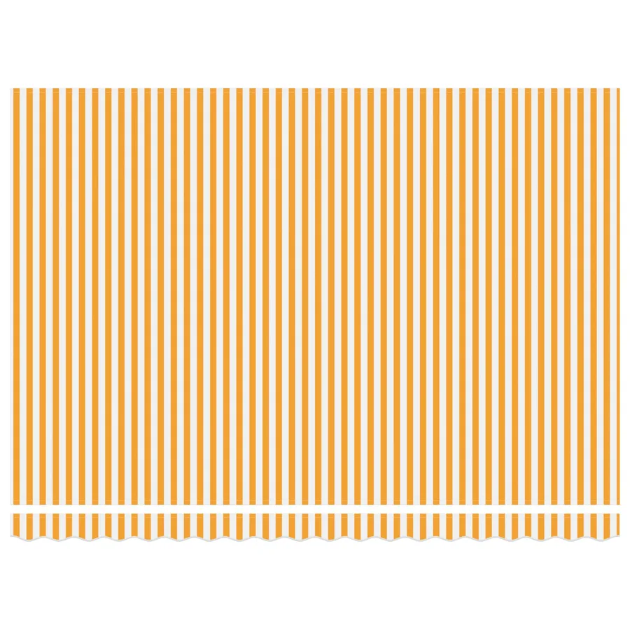 Auvent rétractable électrique Orange 4,5 × 3 m - 6
